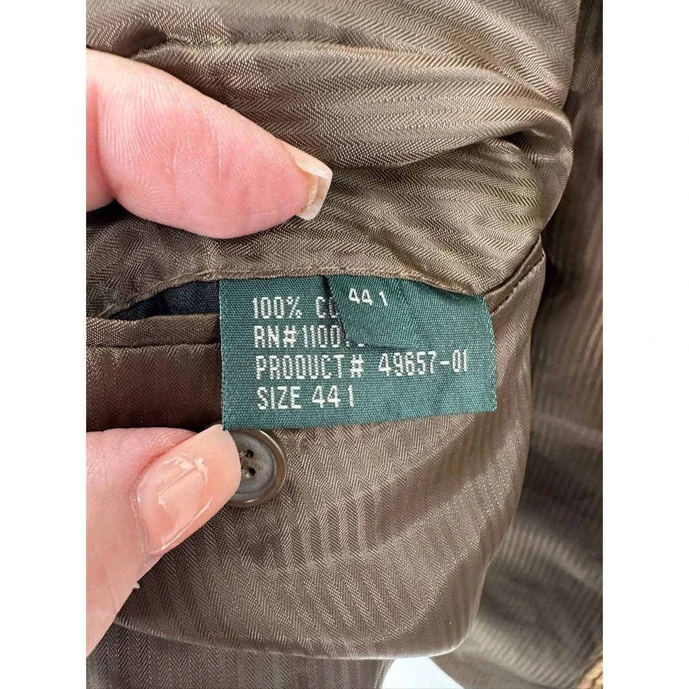 Scandia Woods/ Corduroy Blazer Jacket Mens 44 L Wide Wale Academic Professor